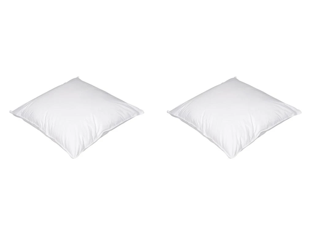 Lot De 2 Oreillers Luxe Enveloppe Percale Anti-acariens Someo 60x60 3 Lot De 2 Oreillers Luxe Enveloppe Percale Anti-acariens Someo 60x60