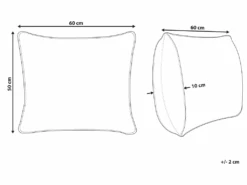 Oreiller En Plumes Et Duvet De Canard 50 X 60 Cm KARIJANG -Meubles Soldes Boutique oreiller 22974397