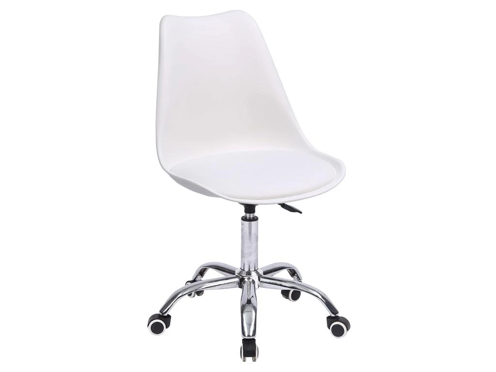 Chaise De Bureau Réglable En Hauteur Blanche ANNE - HAPPY GARDEN 4 Chaise De Bureau Réglable En Hauteur Blanche ANNE - HAPPY GARDEN – Image 2