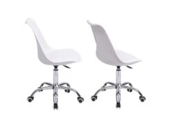 Chaise De Bureau Réglable En Hauteur Blanche ANNE - HAPPY GARDEN 9 Chaise De Bureau Réglable En Hauteur Blanche ANNE - HAPPY GARDEN -Meubles Soldes Boutique siege de bureau 10044501