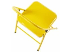 Lot De 6 Chaise Pliante En Métal Coloris Jaune - Longueur 46 X Profondeur 46 X Hauteur 87 Cm -Meubles Soldes Boutique siege de bureau 12072877