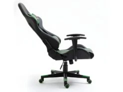 WOLF | Fauteuil à Roulettes Chaise De Bureau Gaming PU Ergonomique | Siège Gamer Dossier Inclinable De 90° à 180° -Meubles Soldes Boutique siege de bureau 12864143