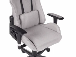 Chaise De Gamer Gris Clair WARRIOR -Meubles Soldes Boutique siege de bureau 12869369