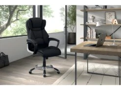 Fauteuil De Bureau Gaming KIKO Coloris Noir 8 Fauteuil De Bureau Gaming KIKO Coloris Noir -Meubles Soldes Boutique siege de bureau 13140709