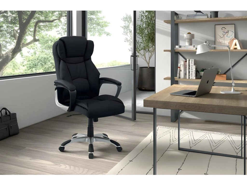 Fauteuil De Bureau Gaming KIKO Coloris Noir 4 Fauteuil De Bureau Gaming KIKO Coloris Noir – Image 2