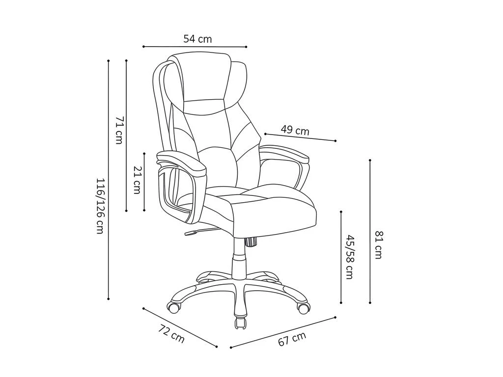 Fauteuil De Bureau Gaming KIKO Coloris Noir 7 Fauteuil De Bureau Gaming KIKO Coloris Noir – Image 5