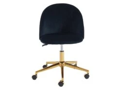 Chaise De Bureau - Velours - Noir - Hauteur Réglable - MELBOURNE 13 Chaise De Bureau - Velours - Noir - Hauteur Réglable - MELBOURNE -Meubles Soldes Boutique siege de bureau 13667181