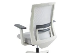 Fauteuil De Bureau Ergonomique Professionnel - Tissu Et Nylon - Gris Et Blanc - FURNIA 26 Fauteuil De Bureau Ergonomique Professionnel - Tissu Et Nylon - Gris Et Blanc - FURNIA -Meubles Soldes Boutique siege de bureau 1622865