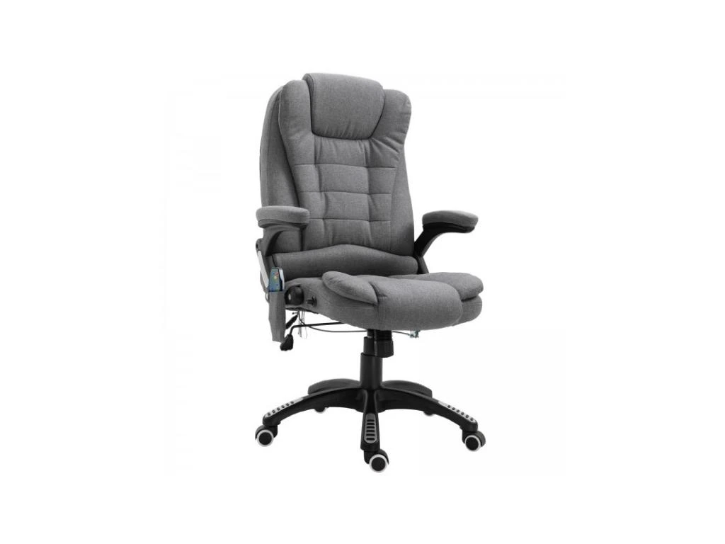 Fauteuil De Bureau Massant Maksym Gris Chiné 3 Fauteuil De Bureau Massant Maksym Gris Chiné
