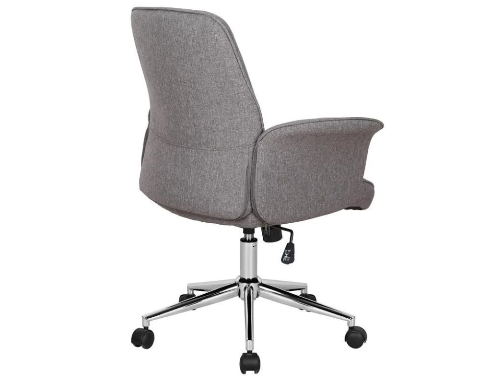 Chaise De Bureau Jary Grise Chiné 6 Chaise De Bureau Jary Grise Chiné – Image 4