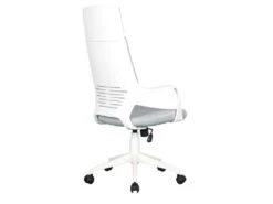 Chaise De Bureau Moderna Tissu Grise/Blanche 11 Chaise De Bureau Moderna Tissu Grise/Blanche -Meubles Soldes Boutique siege de bureau 19172815