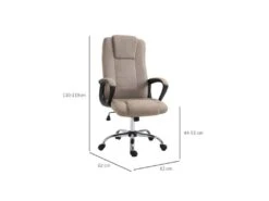 Fauteuil De Bureau RAPHY Beige 14 Fauteuil De Bureau RAPHY Beige -Meubles Soldes Boutique siege de bureau 19172987