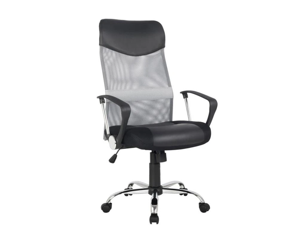 Chaise De Bureau Pivotante Tao Grise/Noire 3 Chaise De Bureau Pivotante Tao Grise/Noire