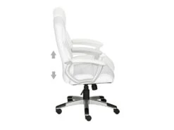 Chaise De Bureau Flori Blanc -Meubles Soldes Boutique siege de bureau 21726429