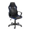 KAYELLES Fauteuil Gamer Hauteur Réglable Et Basculant SENA (noir Bleu) -Meubles Soldes Boutique siege de bureau 22100609