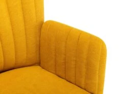 Chaise De Bureau - Tissu - Jaune - Hauteur Réglable - TOARA 12 Chaise De Bureau - Tissu - Jaune - Hauteur Réglable - TOARA -Meubles Soldes Boutique siege de bureau 5100799