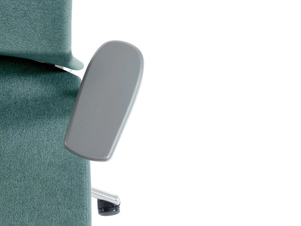 Fauteuil De Bureau Professionnel - Avec Têtière - Tissu - Bleu - VOLTI 19 Fauteuil De Bureau Professionnel - Avec Têtière - Tissu - Bleu - VOLTI – Image 17