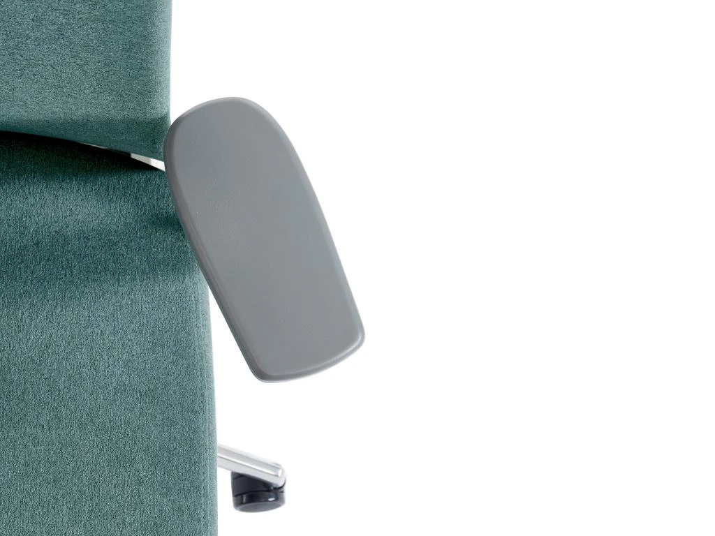 Fauteuil De Bureau Professionnel - Avec Têtière - Tissu - Bleu - VOLTI 18 Fauteuil De Bureau Professionnel - Avec Têtière - Tissu - Bleu - VOLTI – Image 16