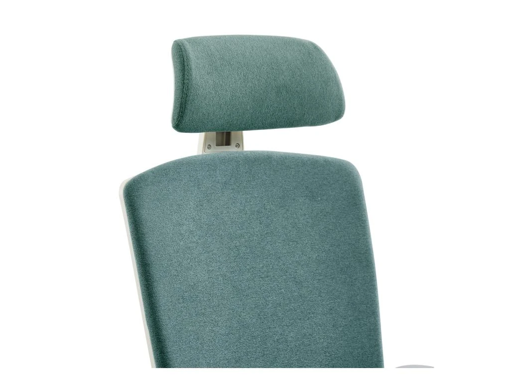 Fauteuil De Bureau Professionnel - Avec Têtière - Tissu - Bleu - VOLTI 16 Fauteuil De Bureau Professionnel - Avec Têtière - Tissu - Bleu - VOLTI – Image 14