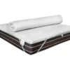 Topper Simple Ottante, Surmatelas Avec Oreiller, Renouvellement De Matelas En Mousse à Mémoire De Forme, Surmatelas Hypoallergénique Et Respirant, 100% Made In Italy, 80x190xh5 Cm -Meubles Soldes Boutique surmatelas 22794629