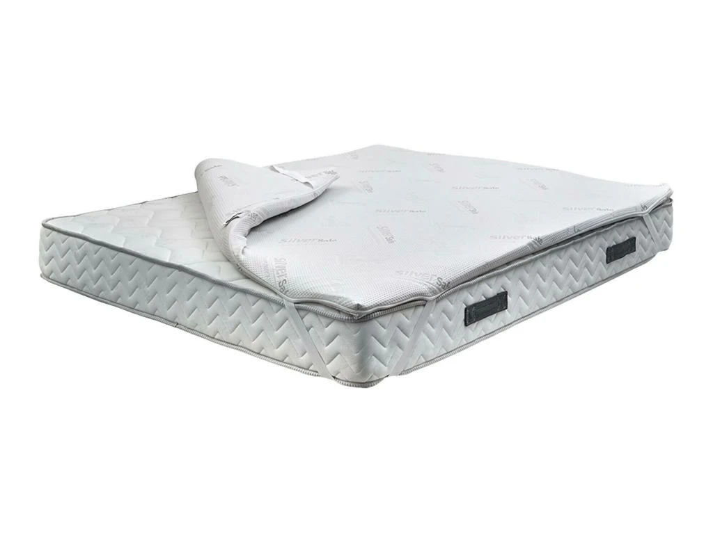 Topper Simple Ottante, Surmatelas Avec Oreiller, Renouvellement De Matelas En Mousse à Mémoire De Forme, Surmatelas Hypoallergénique Et Respirant, 100% Made In Italy, 80x190xh5 Cm 4 Topper Simple Ottante, Surmatelas Avec Oreiller, Renouvellement De Matelas En Mousse à Mémoire De Forme, Surmatelas Hypoallergénique Et Respirant, 100% Made In Italy, 80x190xh5 Cm – Image 2