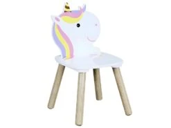 UNICORN - Ensemble Table Et 2 Chaises Enfant Motif Licorne -Meubles Soldes Boutique table a manger 10031853