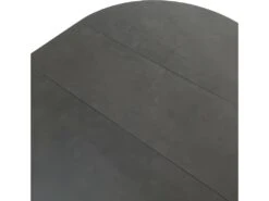 Table Ronde Extensible 120/160 Cm Céramique Gris Anthracite - HARDY 9 Table Ronde Extensible 120/160 Cm Céramique Gris Anthracite - HARDY -Meubles Soldes Boutique table a manger 10346563