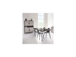 Table De Repas 180 Cm - LUGANO -Meubles Soldes Boutique table a manger 11138997