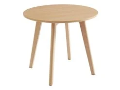 Table Enfant En MDF Et Hêtre - Coloris : Naturel - LOULOUNE -Meubles Soldes Boutique table a manger 12510247