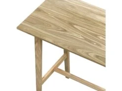 Table De Bar Rectangulaire Buvette 4 Personnes En Bois Clair 120 Cm 11 Table De Bar Rectangulaire Buvette 4 Personnes En Bois Clair 120 Cm -Meubles Soldes Boutique table a manger 13010505