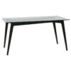 Table De Repas Verre/Noir - SAMBA -Meubles Soldes Boutique table a manger 14340749