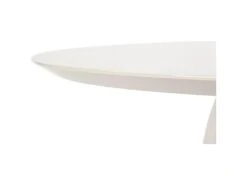 Table De Salle à Manger Bois/Fibre De Verre -- Blanc -Meubles Soldes Boutique table a manger 15466573