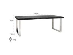 Table à Dînerbone 220 -Meubles Soldes Boutique table a manger 15467537