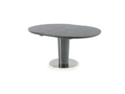 Table à Manger Extensible 120-160 X 120 X 76 Cm - Gris -Meubles Soldes Boutique table a manger 17563101