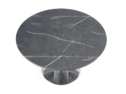 Table à Manger Extensible 120-160 X 120 X 76 Cm - Gris -Meubles Soldes Boutique table a manger 17563111