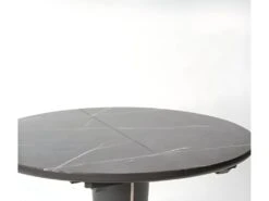 Table à Manger Extensible 120-160 X 120 X 76 Cm - Gris -Meubles Soldes Boutique table a manger 17563115