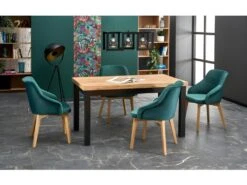 Table à Manger Extensible 140-220 X 80 X 76 Cm - Chêne Artisan -Meubles Soldes Boutique table a manger 17564791