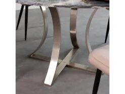 Table à Manger Ronde En Marbre Raphaël -Meubles Soldes Boutique table a manger 17816991