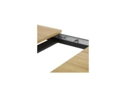 Table De Repas Avec Allonge 180/230 Cm Chêne Naturel/Noir - ARTEMIS 11 Table De Repas Avec Allonge 180/230 Cm Chêne Naturel/Noir - ARTEMIS -Meubles Soldes Boutique table a manger 18103869