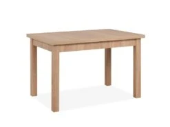 Table à Manger Extensible 120/200 Cm Longford - Naturel -Meubles Soldes Boutique table a manger 18397375