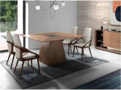 Table à Manger Avec Verre Noir 1079 ANGEL CERDA 14 Table à Manger Avec Verre Noir 1079 ANGEL CERDA -Meubles Soldes Boutique table a manger 18423253