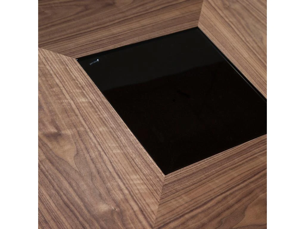 Table à Manger Avec Verre Noir 1079 ANGEL CERDA 12 Table à Manger Avec Verre Noir 1079 ANGEL CERDA – Image 10