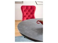 Table à Manger Extensible 120-160 X 120 X 76 Cm - Anthracite -Meubles Soldes Boutique table a manger 18831949