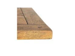 Table De Repas Rectangulaire Bois Massif/Noir - GRIMALI -Meubles Soldes Boutique table a manger 19475493
