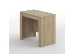 Table Extensible 51/237 Cm Chêne - CELESTE - L 51/237 X L 90 X H 78 Cm -Meubles Soldes Boutique table a manger 19824859