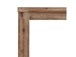 Alana Table De Salle à Manger 100x200 Cm, En Bois D'acacia Teinté Brun Avec Espace Pour 2 Extensions. -Meubles Soldes Boutique table a manger 22114815