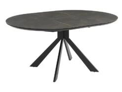 Table à Manger Extensible CLARA - 4 à 6 Couverts - Céramique & Métal - Anthracite 17 Table à Manger Extensible CLARA - 4 à 6 Couverts - Céramique & Métal - Anthracite -Meubles Soldes Boutique table a manger 414961