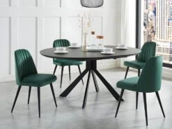 Table à Manger Extensible CLARA - 4 à 6 Couverts - Céramique & Métal - Anthracite 13 Table à Manger Extensible CLARA - 4 à 6 Couverts - Céramique & Métal - Anthracite -Meubles Soldes Boutique table a manger 414969