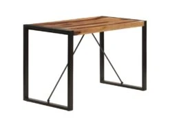 Table De Salon Salle à Manger Design 120 Cm Bois De Sesham Solide 0902135 -Meubles Soldes Boutique table a manger 8944283