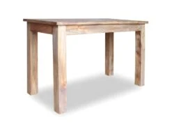 Table De Salon Salle à Manger Design Bois De Récupération 120 X 60 X 77 Cm 0902178 -Meubles Soldes Boutique table a manger 8944387